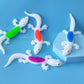 4Pack Super Stretch Sticky Lizard Mochi Squishy Toys,Soft Stress Relief Fidget Toys, Goodie Bag Stuffers,Classroom Prizes,Birthd