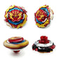 Bey Battling Top Burst Launcher Grip Toy cutting edge Set Great Birthday Present for Boys Children Kids Age 6 8 10+ Game with 4 Top Burst Gyros 2 Launchers