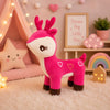 GOLDENHUB TOYS Polyester Reindeer Standing Rani Cute, Plush/Soft Toy for Boys, Girls and Kids, SuperSoft, Safe, Great Birthday 