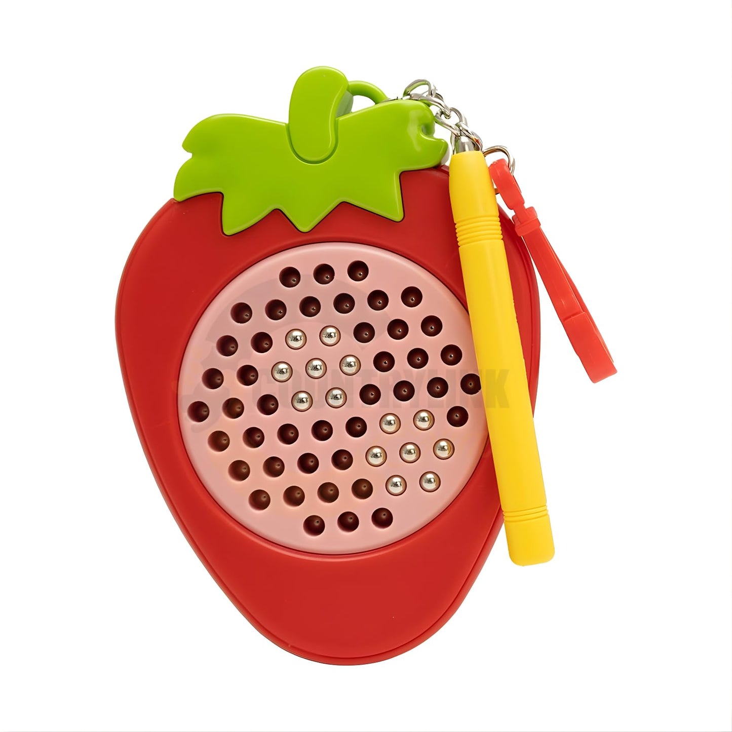 CountryLink Strowberry Magnetic Drawing Pad with Stylus Pen | Play Magnetic Drawing Board  Erasable Doodle Writing Pad for Kids