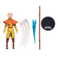 Mcfarlane Toys Avatar The Last Air Bender Aang Avatar Stare 7' Action Figure With Accessories