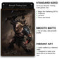 Fantasy North - Minathros - Terror Of The Labyrinth - 100 Smooth Matte Tcg Trading Card Sleeves - Fits Magic Mtg Commander Pokem