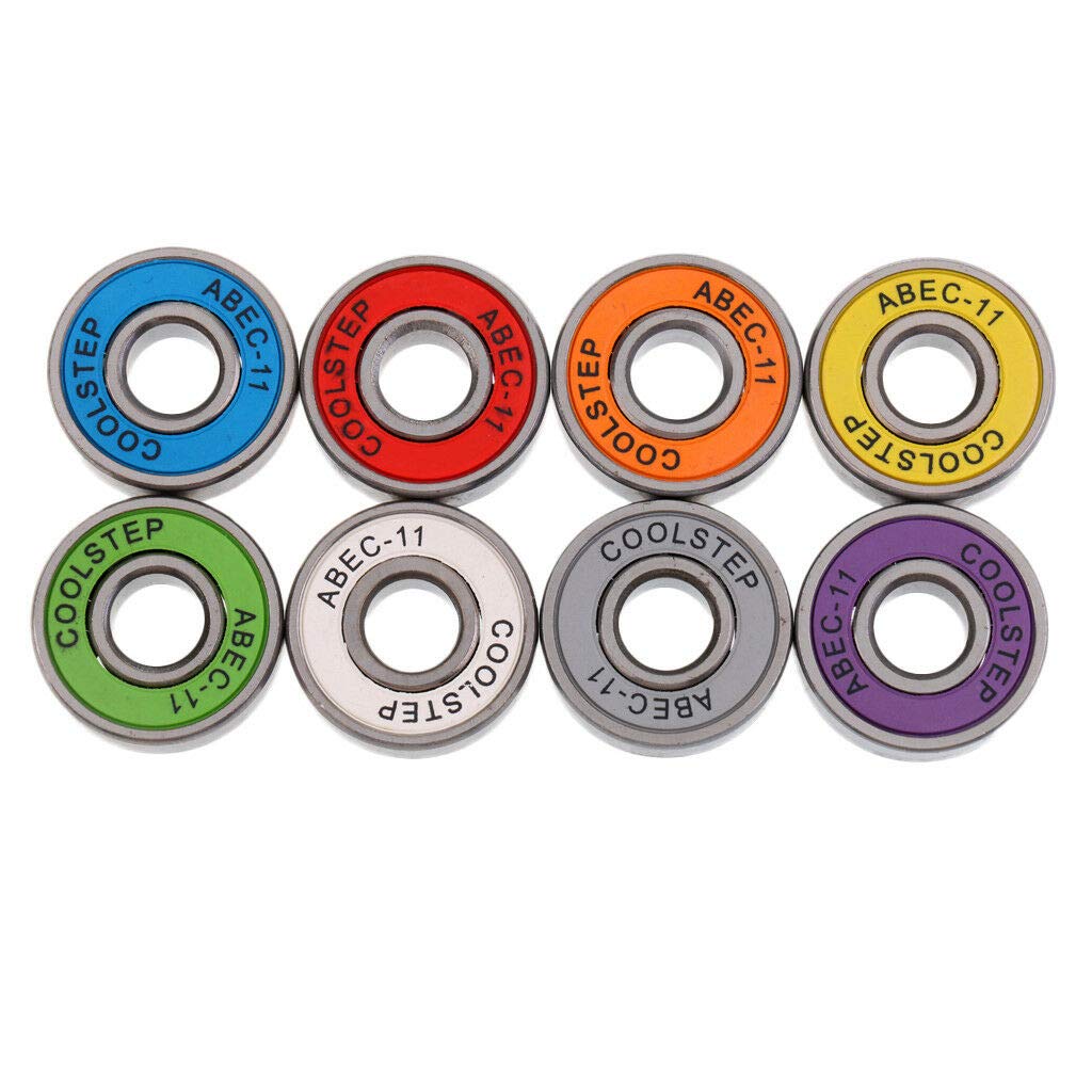 3NH 8 Pcs/Set ABEC 11 High Speed Wearproof Skateboard Scooter Inline Bearings
