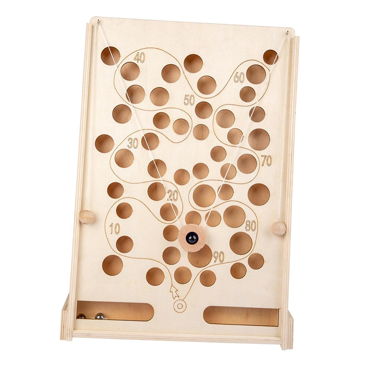 MeadawgsMontessori Labyrinth Wood 3D Maze Toys Children Balance Traditional Game B|Baby|Toys For Baby|Developmental Baby Toys