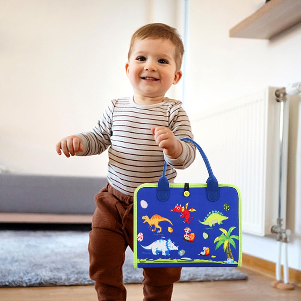 Busy Board For 1 Year Old, Montessori Toys For 1 2 3 4 Years Old Toddlers Baby Sensory Toys Busy Book Preschool Learning Activities Airplane Car Travel Toys Birthday Gifts For Boys Girls 12 Months