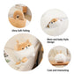 SQEQE Shiba Inu Plush Toy with 4 Baby Plushies, Soft Cotton Stuffed Animal Gift for Kids, Adorable Shiba Inu Design