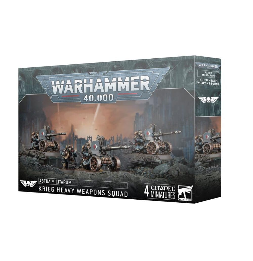 Games Workshop - Warhammer 40 000 - Astra Militarum: Krieg Heavy  Squad