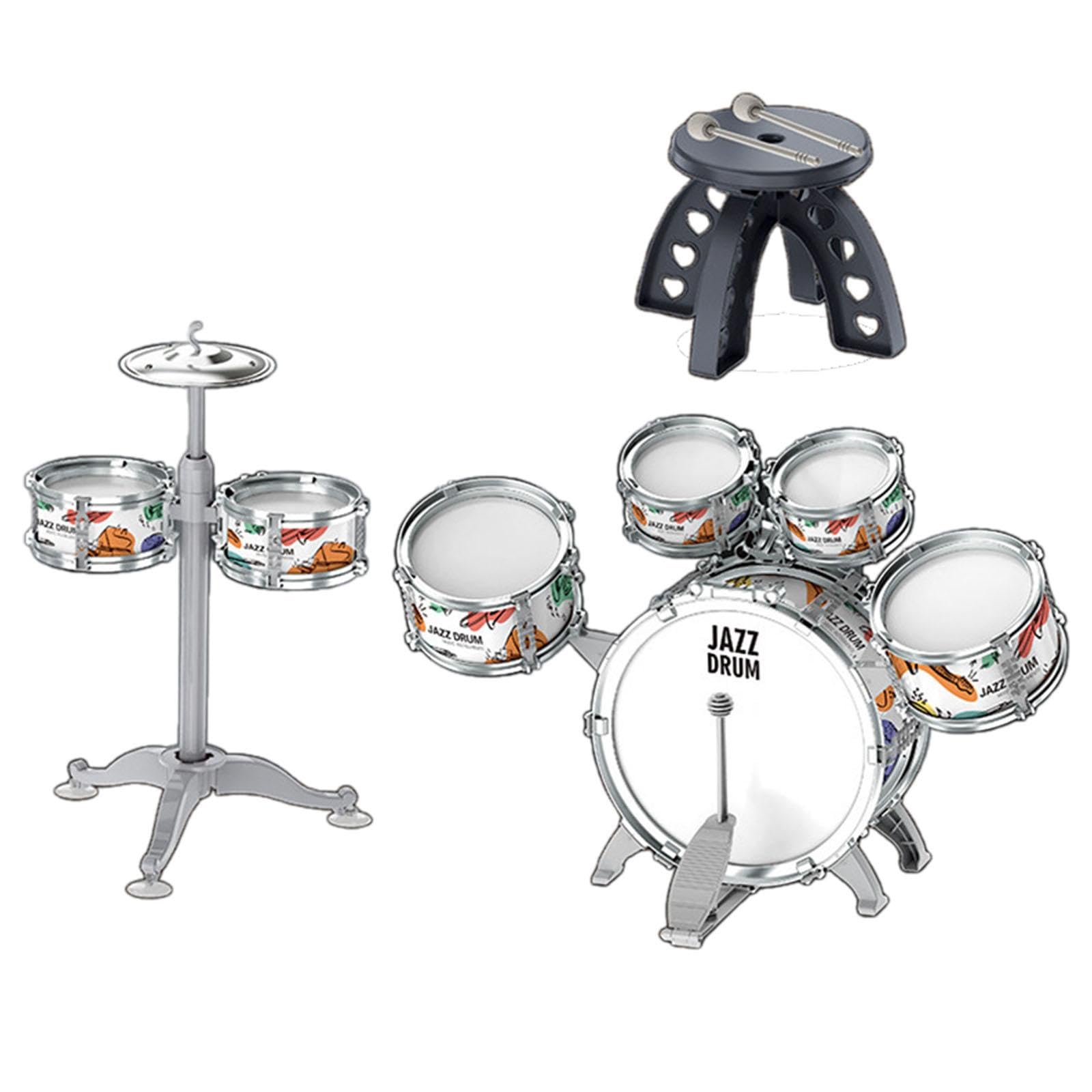 Calandis Beginners Kids Drum Set Music Enlightenment For Kindergarten Preschool Party Style B | Sets & Kits | Drums | Percussion
