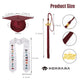 Newrara Kindergarten Graduation Cap And Gown Stole Package For Kids (Maroon, 30)