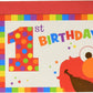 Amscan Sesame Street Elmo Turns One Postcard Invitation. 8ct, Multicolor, 4 1/4 x 6 1/4 (491835)