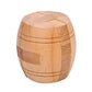 Ahyuan Handmade Powder Barrel Wooden Puzzles For Adults An Interlocking 3D Brain Teaser Puzzles For Adults Hidden Passage Works On A Classic Mechanical Puzzle Concept (Natural)