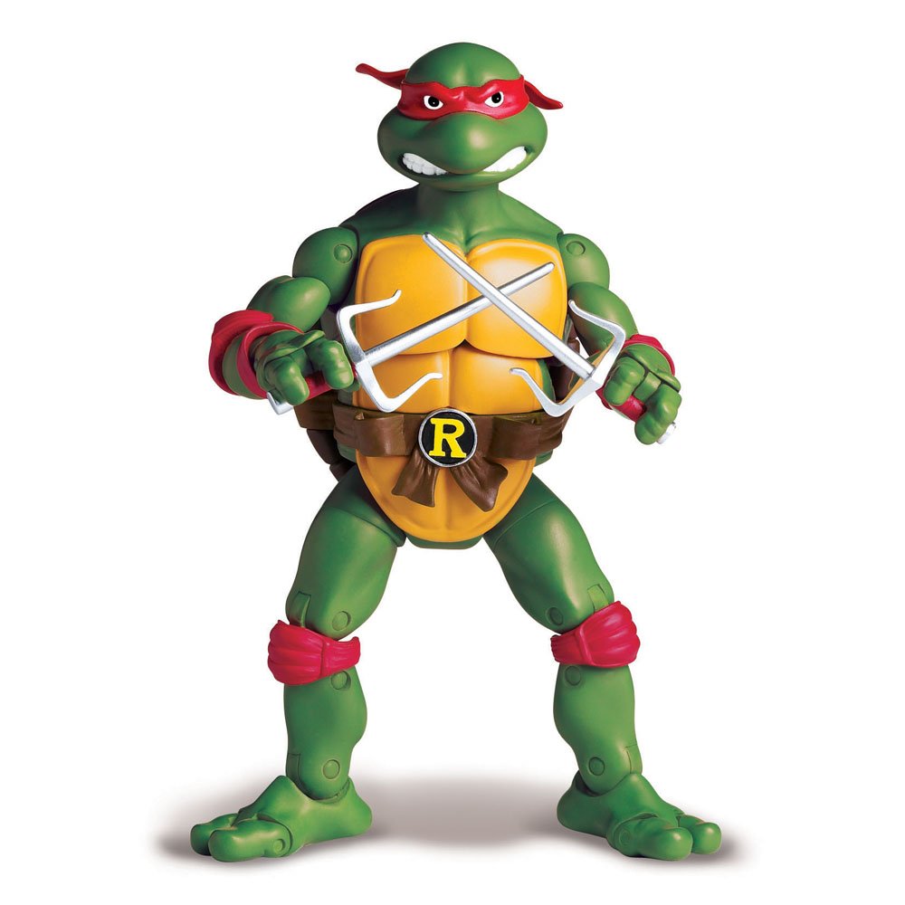 Teenage Mutant Ninja Turtles Classic Collection Raphael Action Figure - Green Plastic - Model 91083