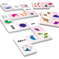 Junior Learning Jl485 Fraction Dominoes, Multi 7.8 H X 4.7 L X 1.5 W