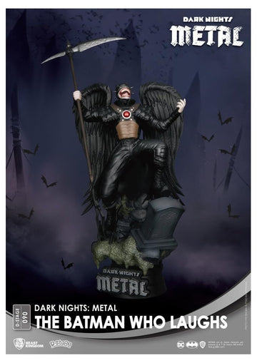 Beast Kingdom Dark Nights: Metal: The Batman Who Laughs Ds-090 D-Stage 6 Inch Statue, Multicolor