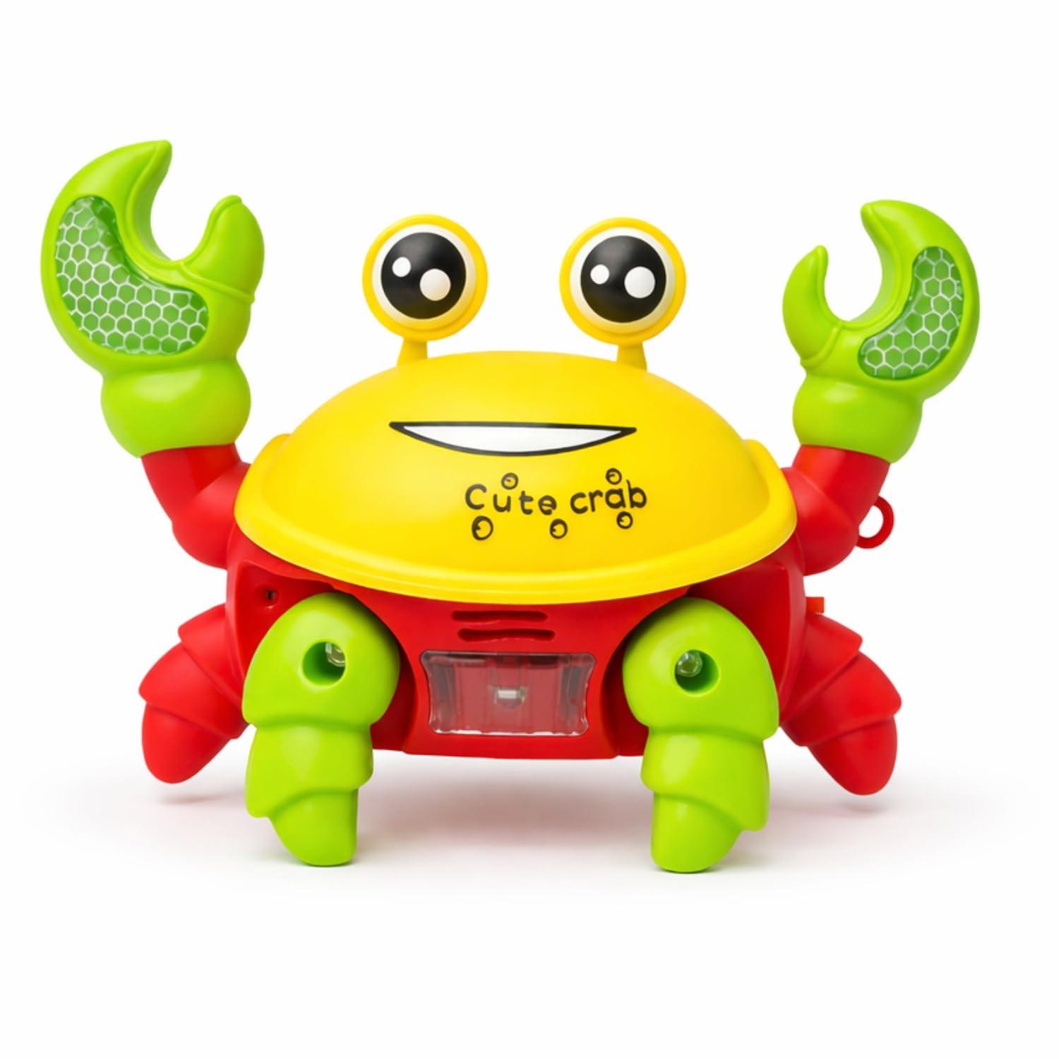 Crawling Crab Baby Toy, Sensing Interactive Walking Dancing Baby Sensory Toy With Music, Infant Tummy Time Toys, Fun Birthday Gi