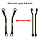 Injora 46G Black Coating Brass High Clearance Links Set For Trx4M High Trail K10 F150 1/18 Rc Crawler Upgrade (4M-97Bk)