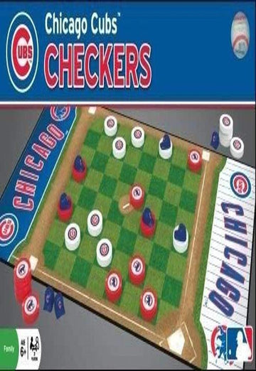 Masterpieces Mlb Chicago Cubs Checkers Board Game