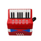 Huyan Kids Children Accordion 17Key 8 Bass Mini Small Accordion Educational Musical Instrument For Beginner Birthday Gift