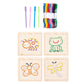 LOOM TREE Wooden Lacing Toy Embroidery Puzzle Montessori Toy Boys Girls Preschool Butterfly | Educational | Other Educational To