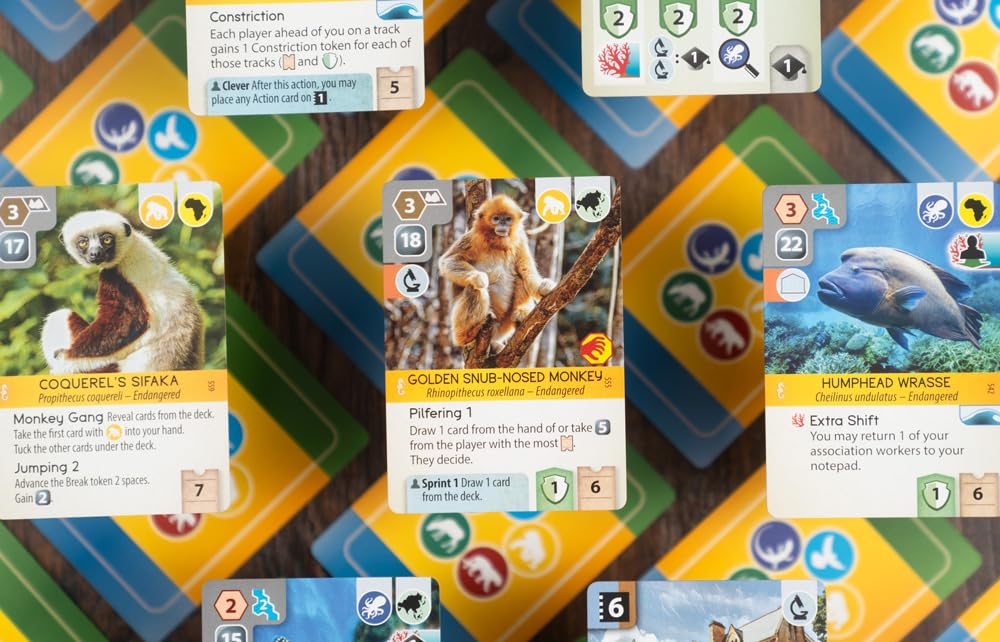 Capstone Games Ark Nova: Marine Worlds Expansion - Strategy Board Game for 1-4 Players, Ages 12+, Cardstock Material