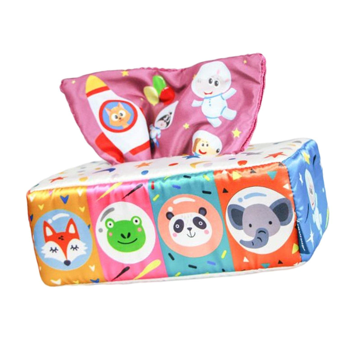 Bnf Baby Tissue Box Toy Early Learning Crinkle Toys For Toddlers Space Typebaby | Toys For Baby | Developmental Baby Toys1X Tiss