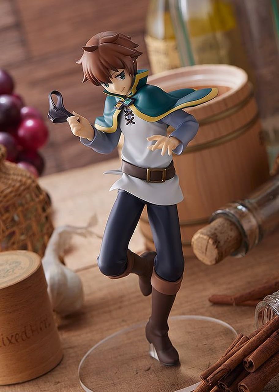 Max Factory Kazuma Pop Up Parade PVC Figure, Multicolor, Model M04326, KonoSuba: God's Blessing on This Wonderful World!