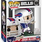 Pop Football: Bills - Josh Allen (Away Jersey) Funko Vinyl Figure (Bundled With Compatible Box Protector Case), Multicolor, 3.75 Inches