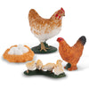 Life Cycle of Hen Figurines Toys Realistic Farm Animals Life Cycle Animals Set Preschool Animals Figures Eduactional Project Dio
