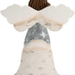 Pavilion Gift Company Granddaughter Angel Figurine, 5.5-Inch, Silver Resin, Model 82349, Perfect Gift for Granddaughters