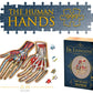 Genius Games Dr. Livingston's Human Hands Anatomy Puzzle - Medically Accurate Cardboard Jigsaw, Model 231085, Educational Toy for Science Lovers