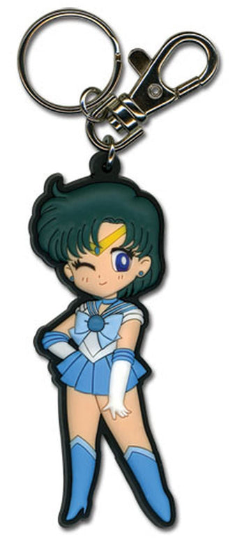 Great Eastern Entertainment Sailormoon Sa Sailor Mercury Pvc Keychain Multicolor, 3 X 7''