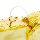 Sparkle and Bash Gold Foil Number 50 Pinata - 50th Birthday Decor, Small Size (16 x 3 x 13.2 Inches), Paper Material