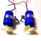 LICHIFIT RC Jet Boat Motor Thruster 7.4V 16800RPM with 3-Blades Propeller for DIY ROV, Submarine Accessories