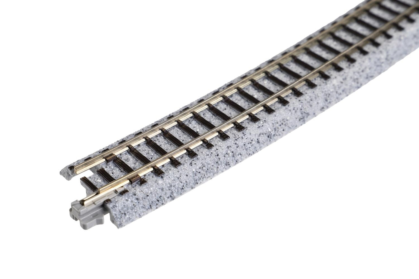 Kato USA Model Train Products Unitrack, 718mm (28 1/4'') Radius 15-Degree Curve Track (4-Piece)