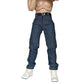 Panchitalk 1/6 Scale Soldier Pants Classic Jeans & Belt Model For 12'' Male Action Figure Body (Navy Blue)