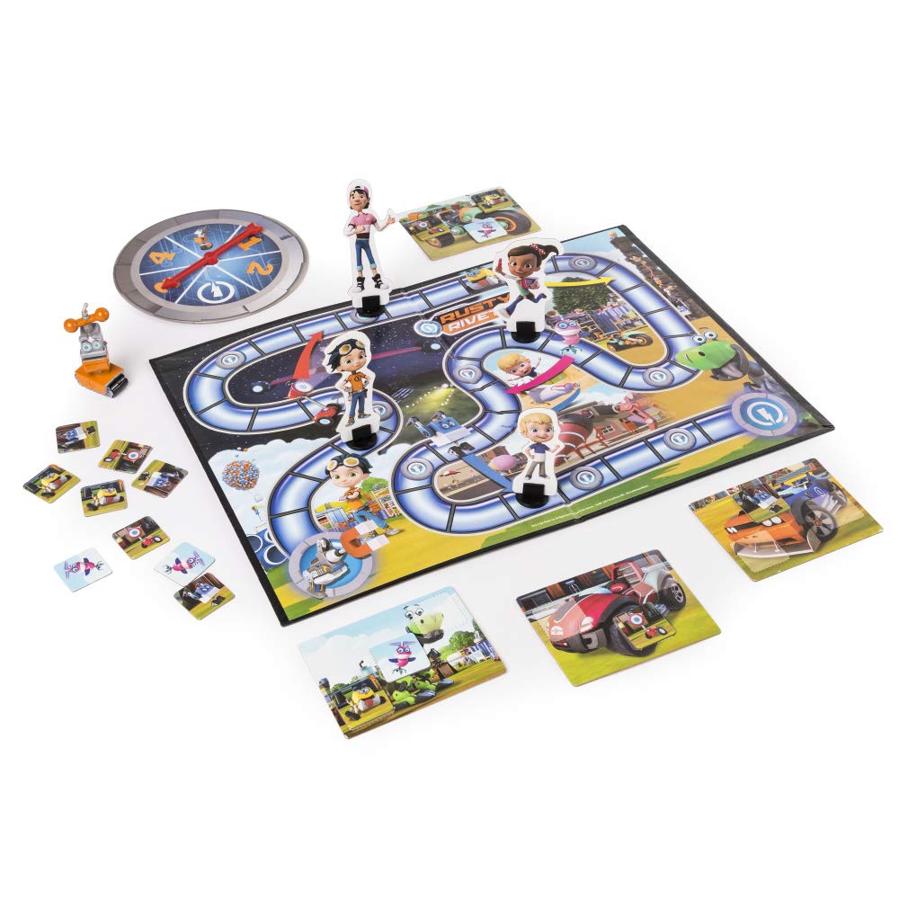 Rusty Rivets – Quick Bits Path Game Board Game With Crush Figure