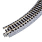 Kato USA Model Train Products UNITRACK Compact Tracks (4-Piece), 183mm/(7'') Radius/45-Degree