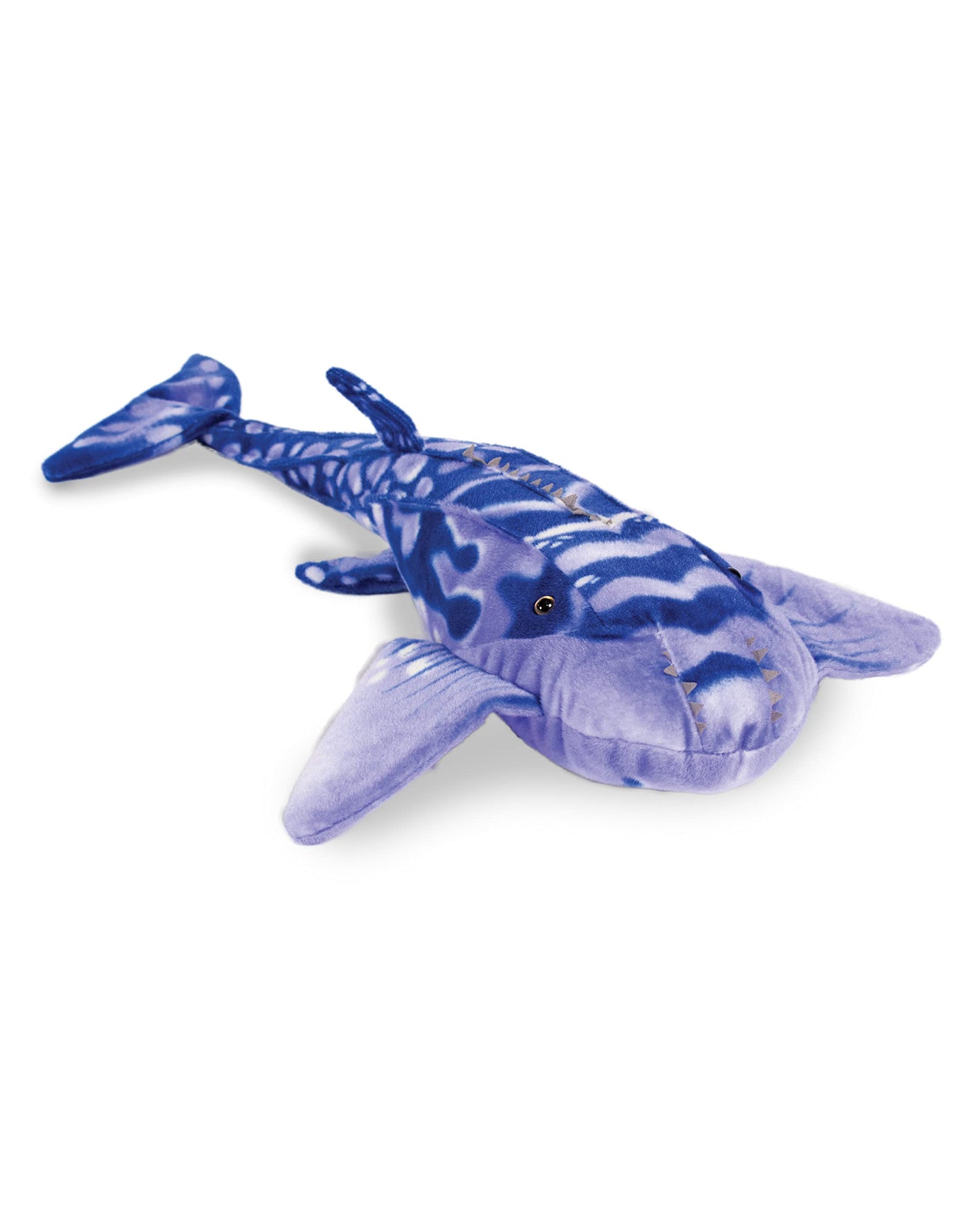 Real Planet Whale Plush Toy - Realistic Stuffed Animal Gift For Kids All Ages, Ocean Marine Creature Plushie, Christmas Birthday Gifts (Leopard Ray, 12')