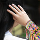 obmwang 16 Pieces Nepal Woven Friendship Bracelets Adjustable Braided Bracelets with a Sliding Knot Closure for Women and Men