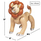 Inflatable Jumbo African Safari Lion - Party Decor and VBS Toys - 1 Piece