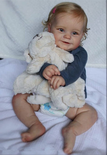 Icradle Lovely Real Look Reborn Baby Doll 20 Inch 50 Cm Silicone Toddler Baby Doll Realistic Newborn Doll Toy For Ages 3+