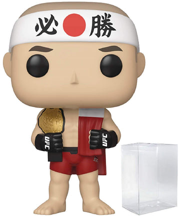 Funko Pop! Vinyl Figure - UFC George St. Pierre, 3.75" Multicolor, Includes Pop Box Protector Case