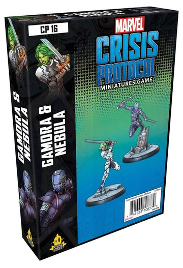 Atomic Mass Games Marvel Crisis Protocol: Gamora And Nebula (Cp16)