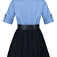 Koatobbor Girls Police Officer Costume Kids Cop Cosplay Outfits Uniform For Halloween Dress Up (9-10 Years)