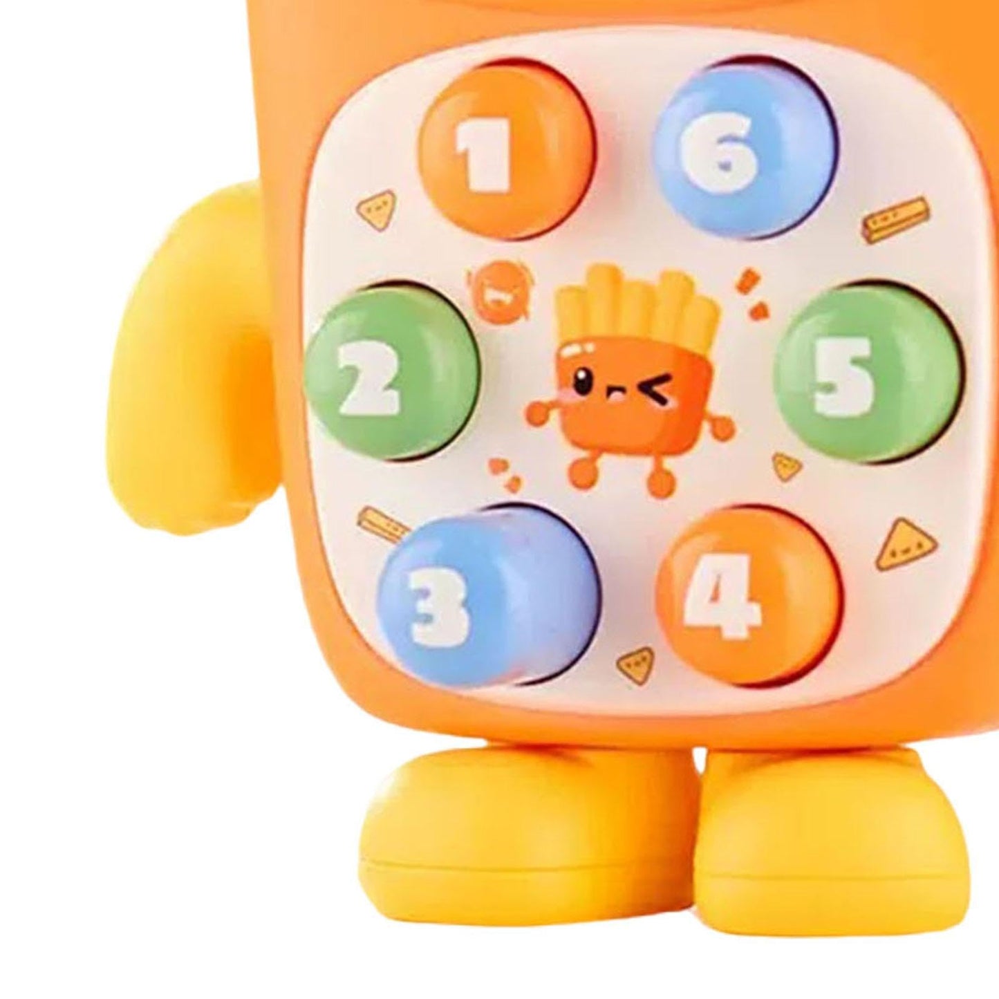 Bnf Cartoon Sensory Toy Lovely Developmental For Children Age 3 4 5 6 Years Gift Orange Chips Baby | Toys For Baby | Development