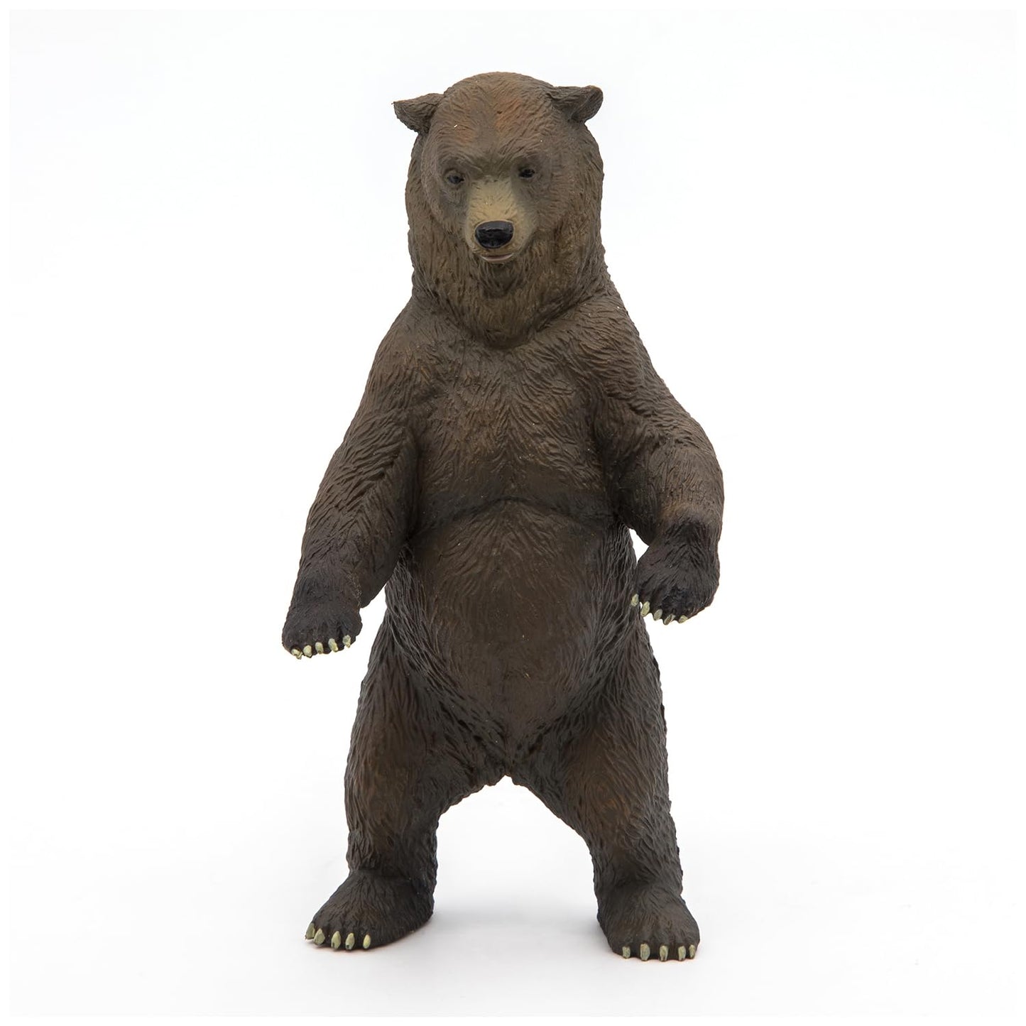 Papo Wild Animal Kingdom Figure, Grizzly Bear, Brown