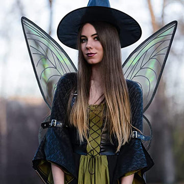 Zexilila Fairy Wing,Butterfly Fairy Halloween Costume Angel Wings,Halloween Costume Sparkle Angel Wings Dress Up Party Favor