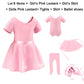 Barwa 18 Inch Doll Me Doll Matching Outfits Clothes 4 Pcs Ballet Ballerina Outfits Dance Dress Costume For Girls And 18 Inch Dolls (120Cm)