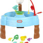 Little Tikes Full Set Water Table - Fishing Set, Large, Red, Plastic