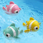 Pinkiwine 3 Pack Clown Fish Swimming Bath Toys Floating Wind Up Toys For Baby Toddlers Kids Christmas Stocking Stuffers Gifts